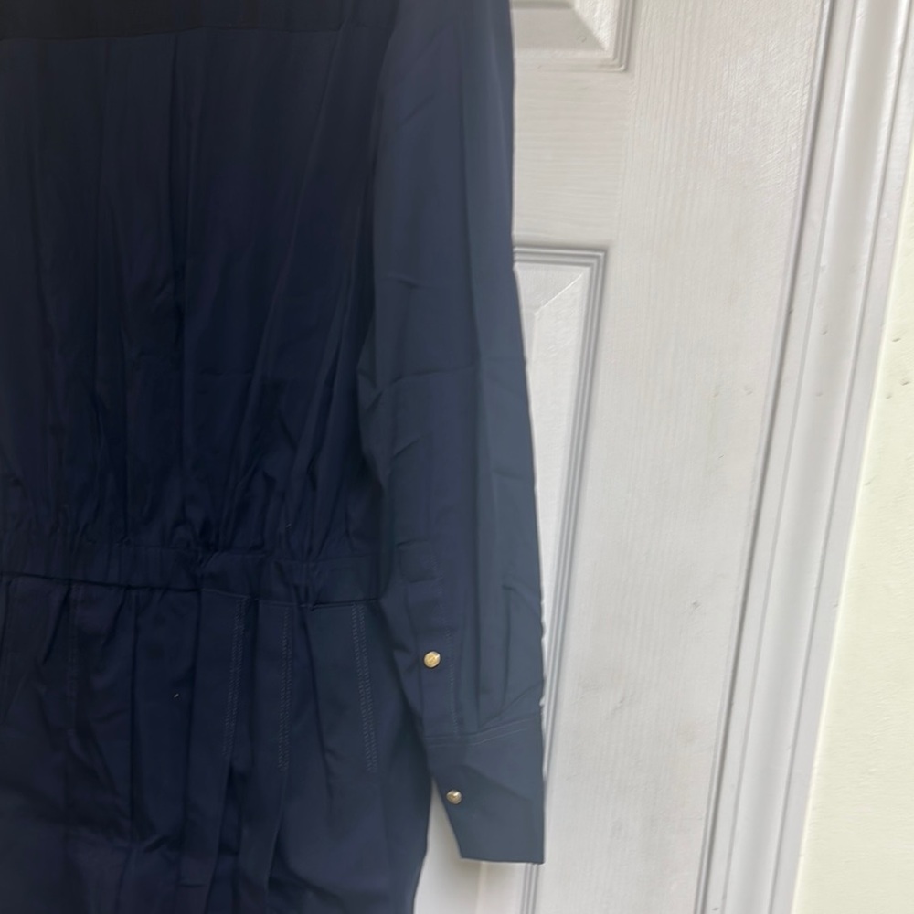 Black Button-Down tommy hilfiger Shirt Dress - Picture 7 of 8